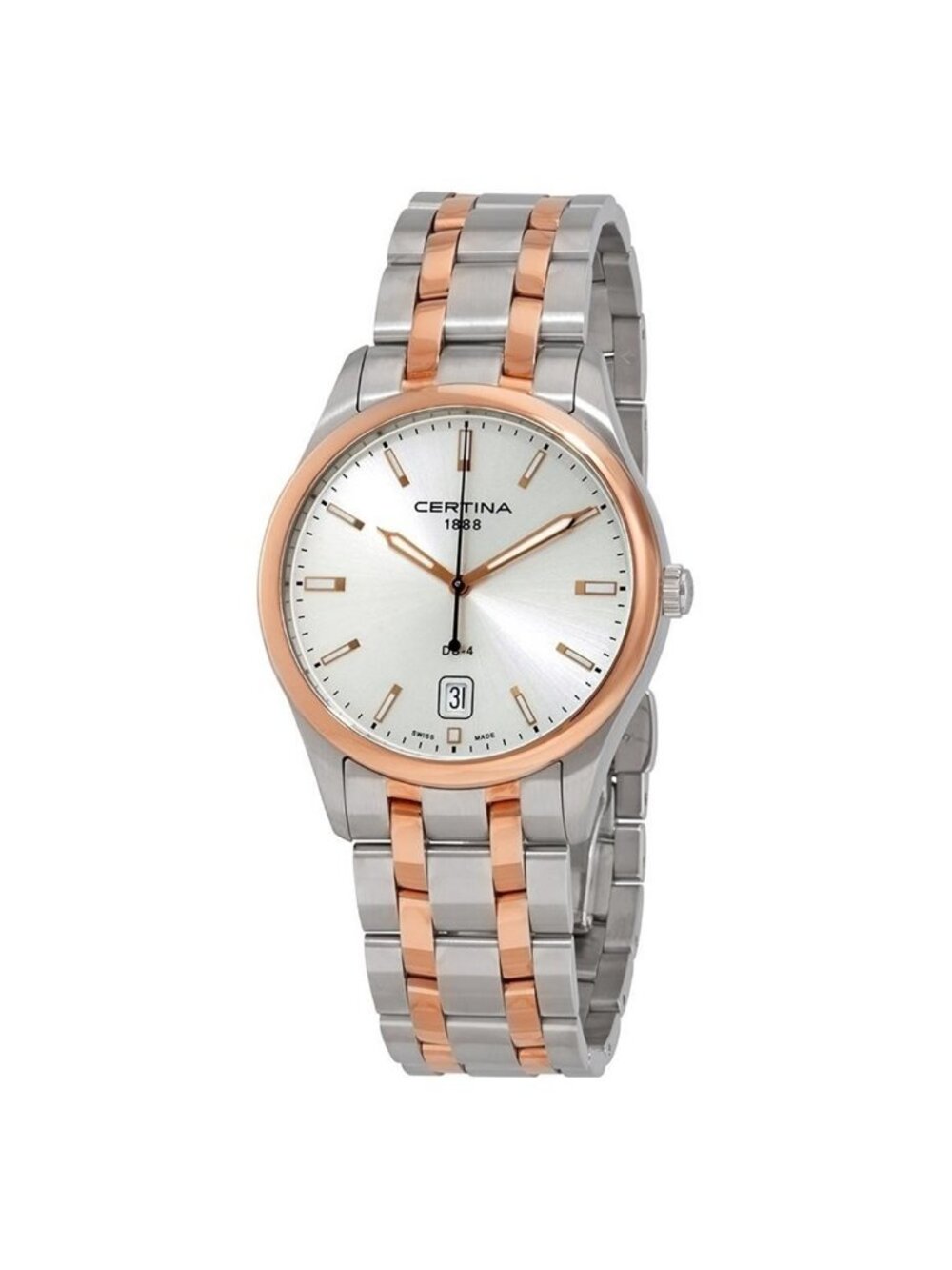 NWT Certina DS 4 Men's Two-Tone Watch